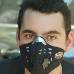 RESPRO Techno Anti-Pollution Maske Blau -Günstiges Fahrradjacken Geschäft respro techno anti pollution mask blue 4