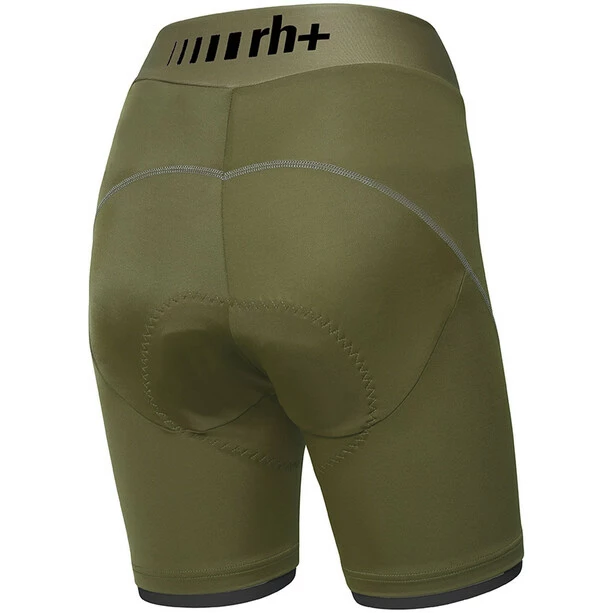Rh+ 15cm Shorts Damen Oliv 2 Rh+ 15cm Shorts Damen Oliv – Bild 2