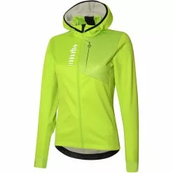 Rh+ Softshell Kapuzenjacke Damen Gelb