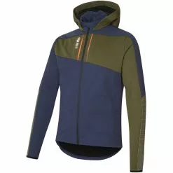 Rh+ Klyma Softshell Kapuzenjacke Herren Blau/grün