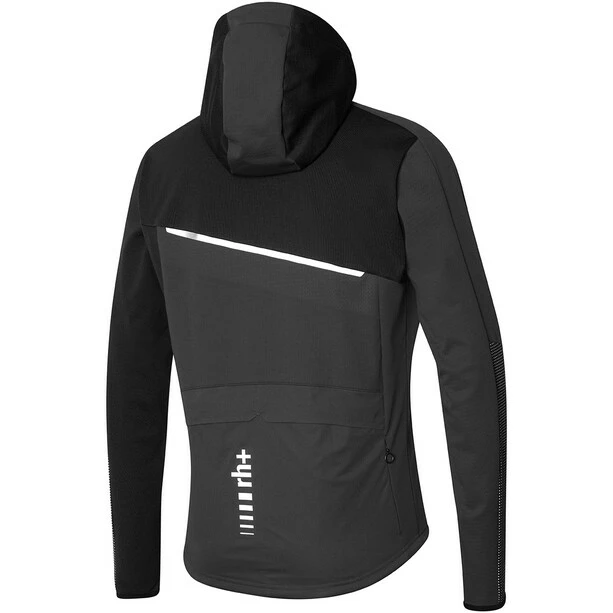 Rh+ Klyma Softshell Kapuzenjacke Herren Schwarz 2 Rh+ Klyma Softshell Kapuzenjacke Herren Schwarz – Bild 2