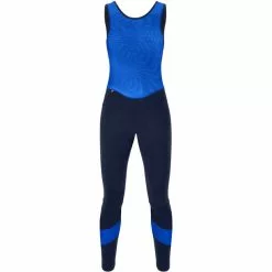 Santini Coral Bengal Trägerhose Damen Schwarz/blau