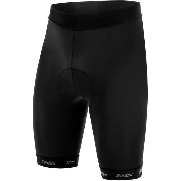 Santini Cubo Shorts Mit EMAX Sitzpolster Herren Schwarz 3 Santini Cubo Shorts Mit EMAX Sitzpolster Herren Schwarz – Bild 3