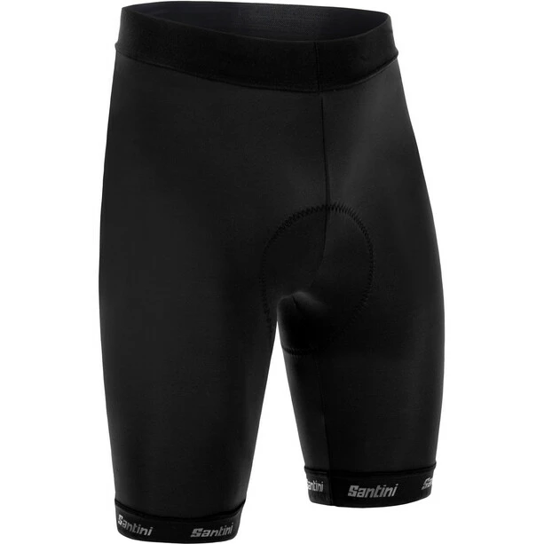 Santini Cubo Shorts Mit EMAX Sitzpolster Herren Schwarz 4 Santini Cubo Shorts Mit EMAX Sitzpolster Herren Schwarz – Bild 4