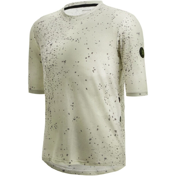 Santini Fango Delta Tech Tee Herren Grau 2 Santini Fango Delta Tech Tee Herren Grau – Bild 2