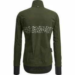 Santini Guard Neo Shell Regenjacke Herren Oliv -Günstiges Fahrradjacken Geschäft santini guard neo shell rain jacket men military green 3