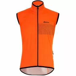 Santini Guard Nimbus Regenschutzweste Herren Orange