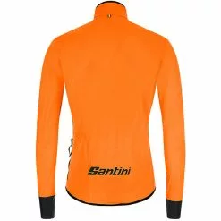 Santini Guard Nimbus Rainshell Jacke Herren Orange -Günstiges Fahrradjacken Geschäft santini guard nimbus rainshell jacket men fluo orange 3