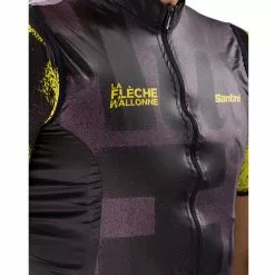 Santini La Fleche Wallone Weste 10 Santini La Fleche Wallone Weste -Günstiges Fahrradjacken Geschäft santini la fleche wallone vest black 5