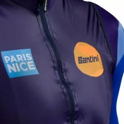 Santini Paris Nice Onda Weste Blau -Günstiges Fahrradjacken Geschäft santini paris nice onda vest blue 5