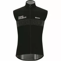 Santini Paris Roubaix Enfer Du Nord Weste Schwarz