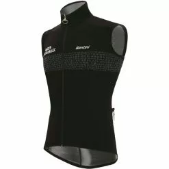 Santini Paris Roubaix Enfer Du Nord Weste Schwarz -Günstiges Fahrradjacken Geschäft santini paris roubaix enfer du nord vest black 3