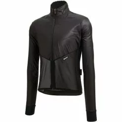 Santini Redux Lite Windjacke Schwarz -Günstiges Fahrradjacken Geschäft santini redux lite wind vest black 3