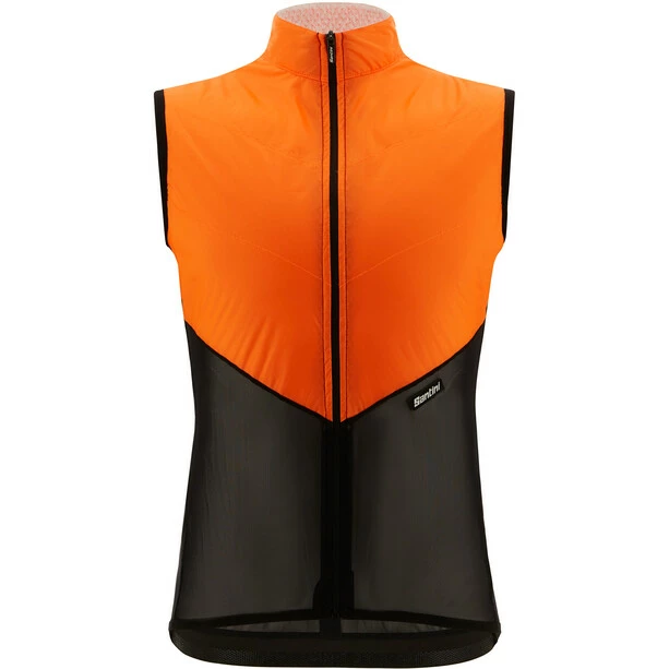 Santini Redux Lite Windjacke Schwarz/orange 1 Santini Redux Lite Windjacke Schwarz/orange