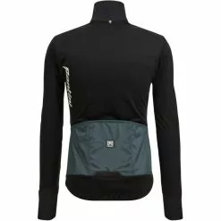 Santini Vega Absolute Jacke Herren Schwarz/grau 5 Santini Vega Absolute Jacke Herren Schwarz/grau -Günstiges Fahrradjacken Geschäft santini vega absolute jacket men black 3