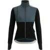 Santini Vega Absolute Jacke Damen Schwarz/grau