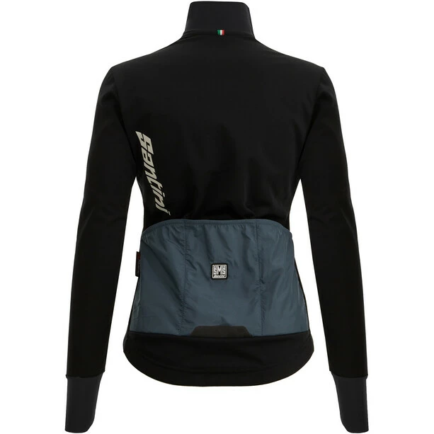 Santini Vega Absolute Jacke Damen Schwarz/grau 3 Santini Vega Absolute Jacke Damen Schwarz/grau – Bild 3