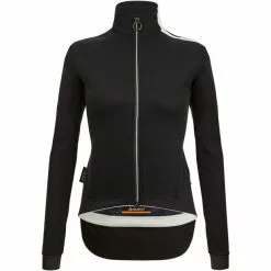 Santini Vega Multi Kapuzenjacke Damen Schwarz
