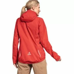 Schöffel Schöffel Bohusleden 2.5L Jacke Damen Rot -Günstiges Fahrradjacken Geschäft schoeffel bohusleden 25l jacket women lollipop 4