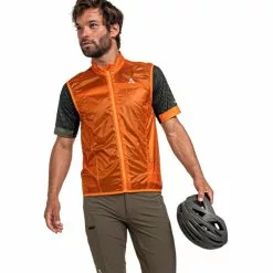 Schöffel Schöffel Brolio Weste Herren Orange -Günstiges Fahrradjacken Geschäft schoeffel brolio vest men orange blaze 3