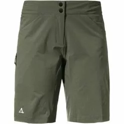 Schöffel Schöffel Danube Shorts Damen Oliv