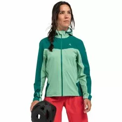 Schöffel Schöffel Epic Trail 2,5L Jacke Damen Grün 8 Schöffel Schöffel Epic Trail 2,5L Jacke Damen Grün -Günstiges Fahrradjacken Geschäft schoeffel epic trail 25l jacket women matcha mint 3