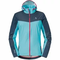 Schöffel Schöffel Epic Trail 2,5L Jacke Damen Türkis/blau