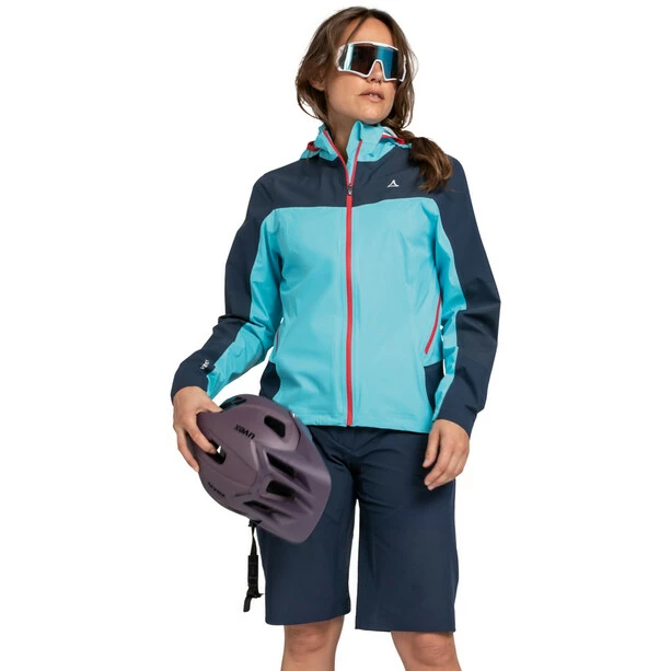 Schöffel Schöffel Epic Trail 2,5L Jacke Damen Türkis/blau 3 Schöffel Schöffel Epic Trail 2,5L Jacke Damen Türkis/blau – Bild 3
