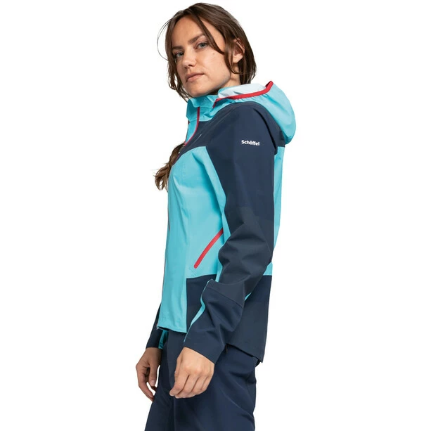 Schöffel Schöffel Epic Trail 2,5L Jacke Damen Türkis/blau 5 Schöffel Schöffel Epic Trail 2,5L Jacke Damen Türkis/blau – Bild 5
