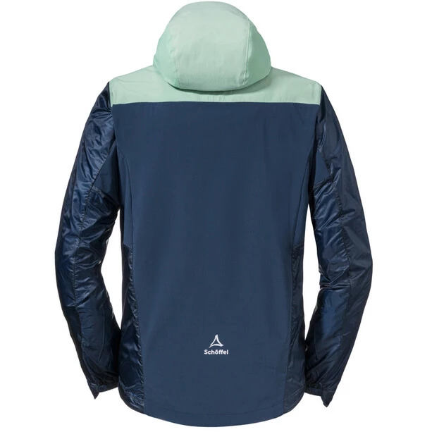 Schöffel Schöffel Flow Trail Hybrid Jacke Herren Blau 2 Schöffel Schöffel Flow Trail Hybrid Jacke Herren Blau – Bild 2