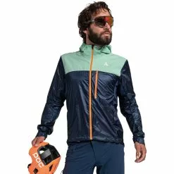 Schöffel Schöffel Flow Trail Hybrid Jacke Herren Blau 7 Schöffel Schöffel Flow Trail Hybrid Jacke Herren Blau -Günstiges Fahrradjacken Geschäft schoeffel flow trail hybrid jacket men dress blues 3