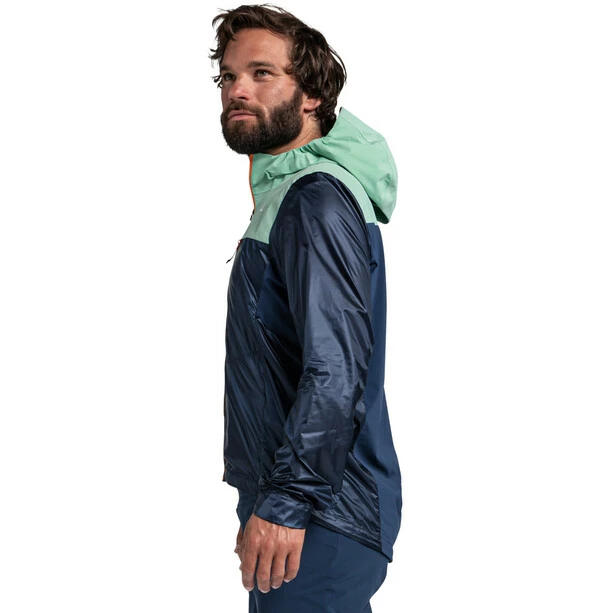 Schöffel Schöffel Flow Trail Hybrid Jacke Herren Blau 5 Schöffel Schöffel Flow Trail Hybrid Jacke Herren Blau – Bild 5