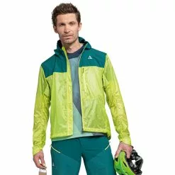 Schöffel Schöffel Flow Trail Hybrid Jacke Herren Grün 8 Schöffel Schöffel Flow Trail Hybrid Jacke Herren Grün -Günstiges Fahrradjacken Geschäft schoeffel flow trail hybrid jacket men lime pop 3