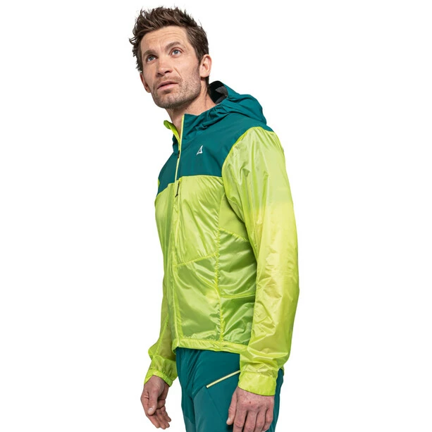 Schöffel Schöffel Flow Trail Hybrid Jacke Herren Grün 5 Schöffel Schöffel Flow Trail Hybrid Jacke Herren Grün – Bild 5
