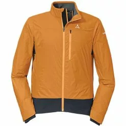Schöffel Schöffel Rugged Isolierende Hybrid Jacke Herren Orange/schwarz