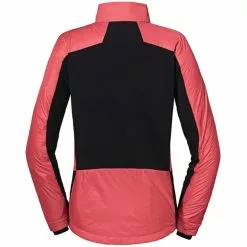 Schöffel Schöffel Rugged Isolierende Hybrid Jacke Damen Pink -Günstiges Fahrradjacken Geschäft schoeffel rugged insulated hybrid jacket women geranium 2