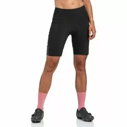 Schöffel Schöffel Solo 4h Skin Hose Kurz Damen Schwarz -Günstiges Fahrradjacken Geschäft schoeffel solo 4h skin short pants women black 3