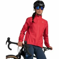 Schöffel Schöffel Surava 3L Jacke Damen Rot -Günstiges Fahrradjacken Geschäft schoeffel surava 3l jacket women lollipop 3