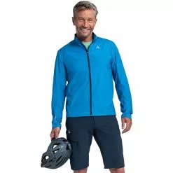 Schöffel Schöffel Val Banova Jacke Herren Blau -Günstiges Fahrradjacken Geschäft schoeffel val banova jacket men directoire blue 3