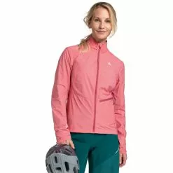 Schöffel Schöffel Val Banova Jacke Damen Pink -Günstiges Fahrradjacken Geschäft schoeffel val banova jacket women clasping rose 3