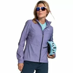 Schöffel Schöffel Val Banova Jacke Damen Lila -Günstiges Fahrradjacken Geschäft schoeffel val banova jacket women spring lavender 3