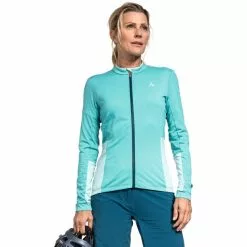 Schöffel Schöffel Zeeland Jacke Damen Türkis -Günstiges Fahrradjacken Geschäft schoeffel zeeland jacket women hidden cove 3
