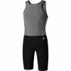 Shimano Evolve Performante Trägershorts Herren Schwarz/grau