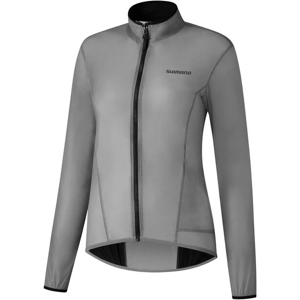 Shimano Sumire Light Windbreaker Damen Grau 1 Shimano Sumire Light Windbreaker Damen Grau