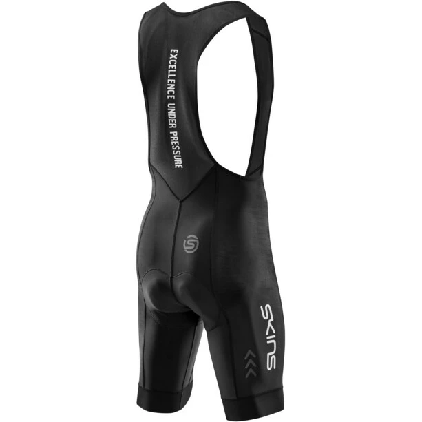 Skins Cycle Heritage Trägershorts Herren Schwarz 2 Skins Cycle Heritage Trägershorts Herren Schwarz – Bild 2