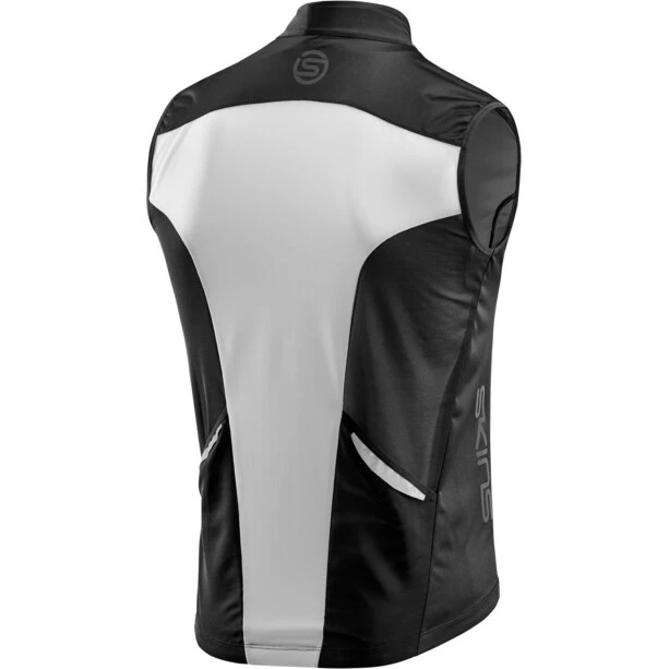 Skins Cycle Winddichte Weste Herren Schwarz 2 Skins Cycle Winddichte Weste Herren Schwarz – Bild 2