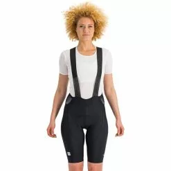 Sportful Classic Trägershorts Damen Schwarz