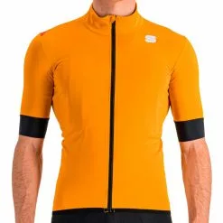 Sportful Fiandre Light No Rain Kurzarm Jacke Herren Orange