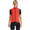 Sportful Fiandre Light No Rain Weste Damen Rot