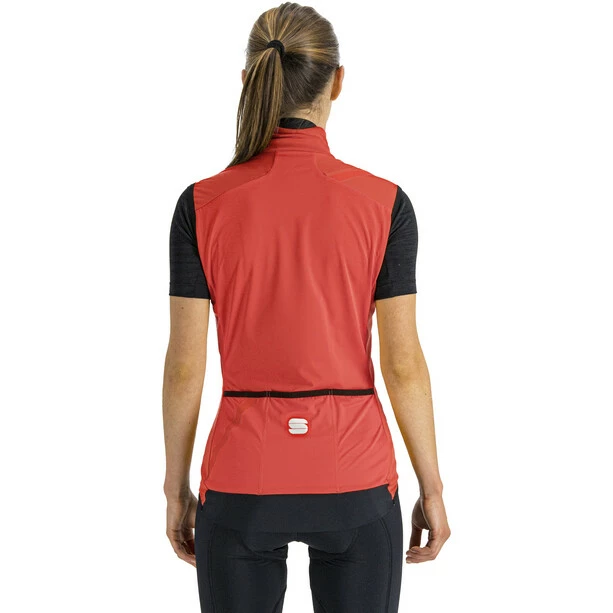 Sportful Fiandre Light No Rain Weste Damen Rot 2 Sportful Fiandre Light No Rain Weste Damen Rot – Bild 2